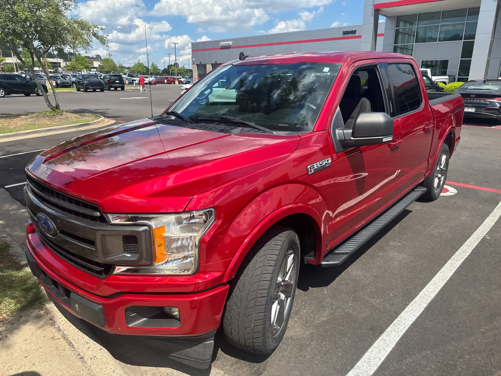 Used 2020 Ford F-150 XLT with VIN 1FTEW1CP7LFC77958 for sale in Little Rock