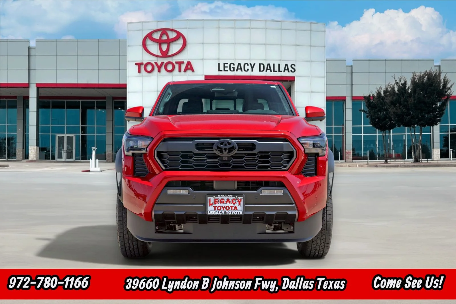 New 2026 Supersonic Red Toyota TRD Off-Road i-FORCE MAX image 6