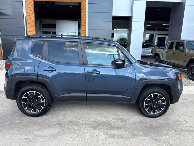 Certified Used 2023 Blue Jeep Latitude image 2
