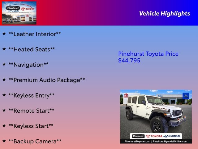 Used 2025 White Jeep Rubicon image 31