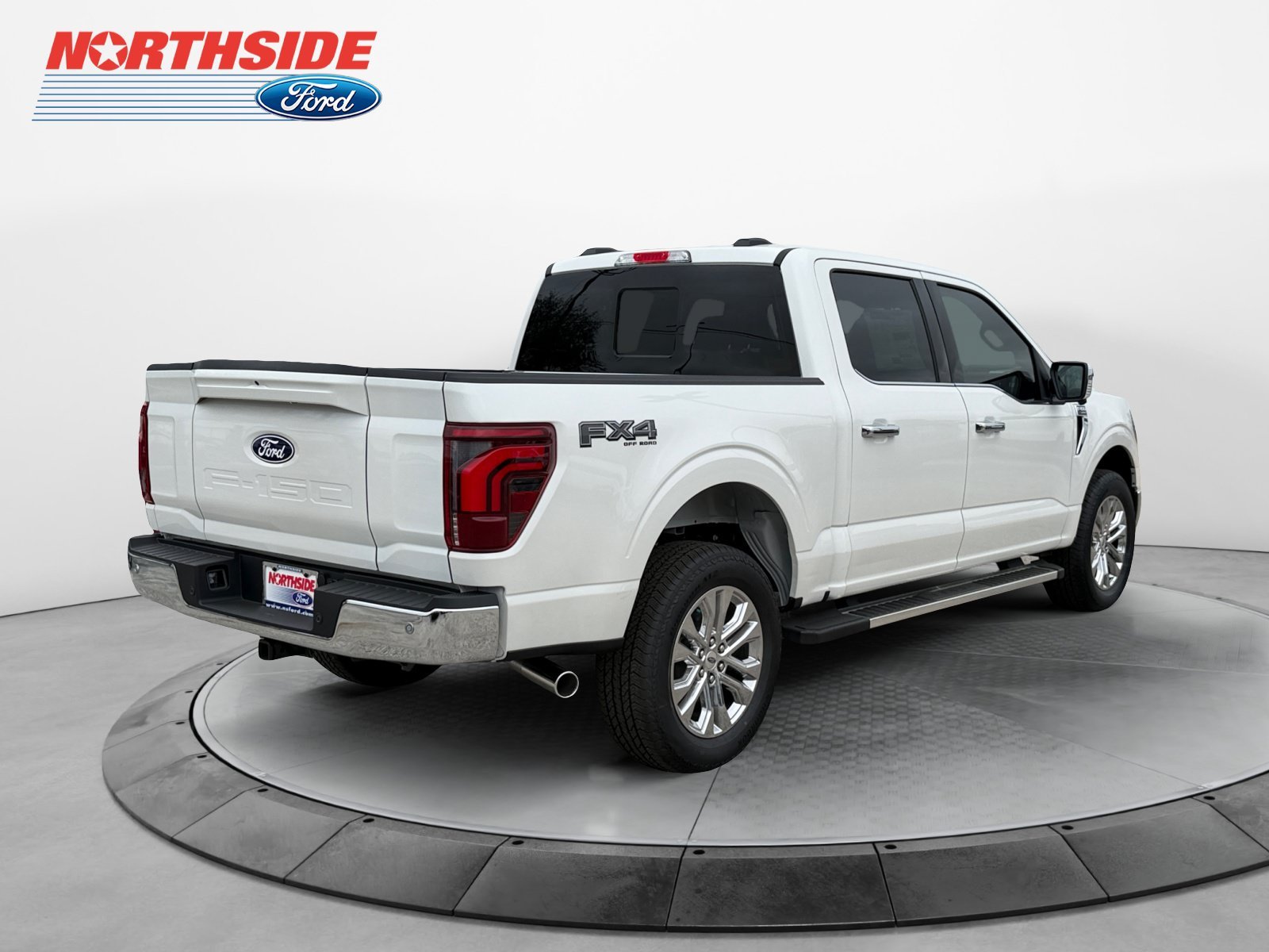 New 2026 Star White Metallic Tri-Coat Ford LARIAT image 7