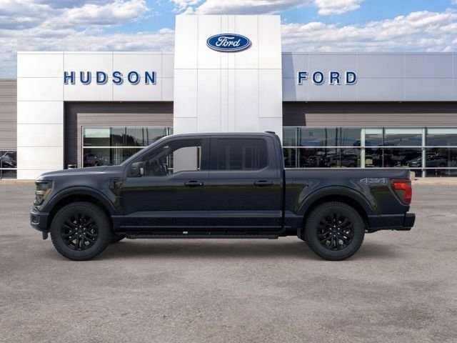 New 2026 Agate Black Metallic Ford XLT image 3