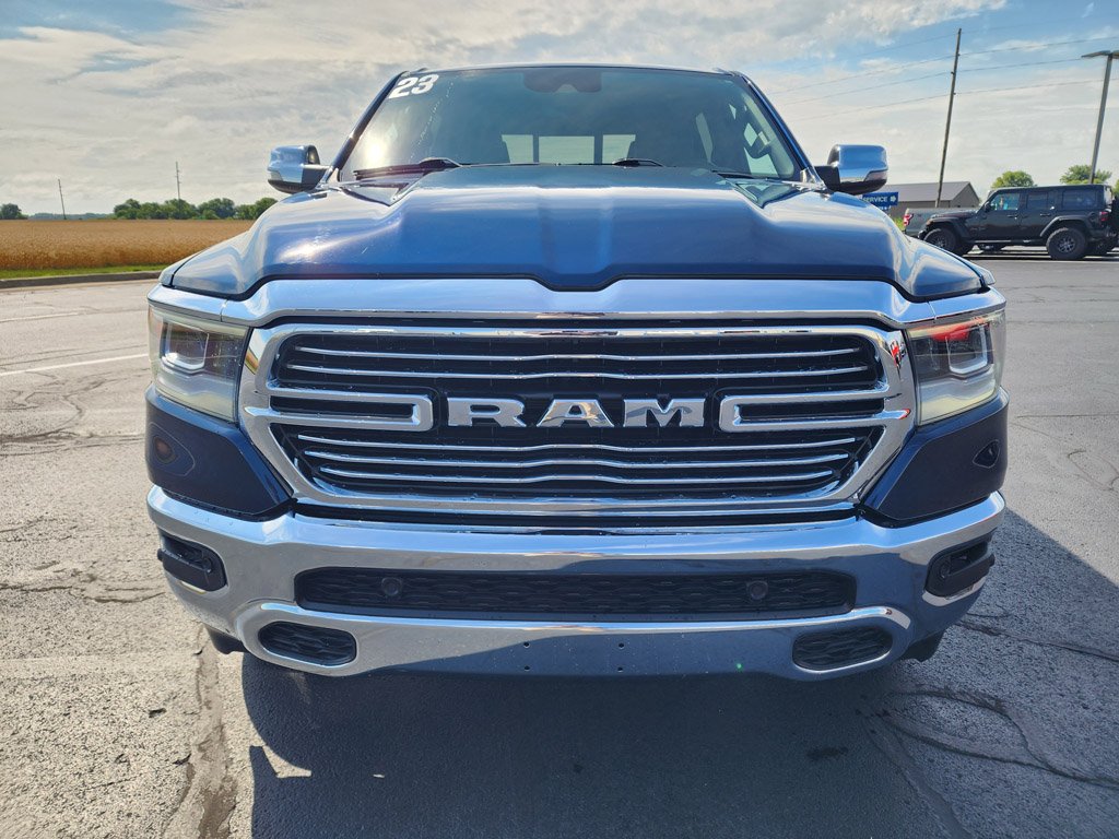 Used 2023 Patriot Blue Pearlcoat Ram Laramie image 2