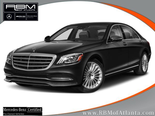 Certified Used 2020 Obsidian Black Metallic Mercedes-Benz S 560 Sedan image 1