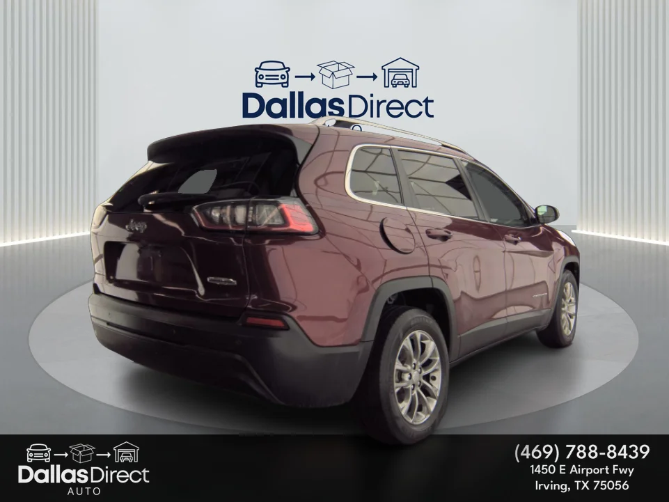 Used 2019 Velvet Red Pearlcoat Jeep Latitude Plus image 6