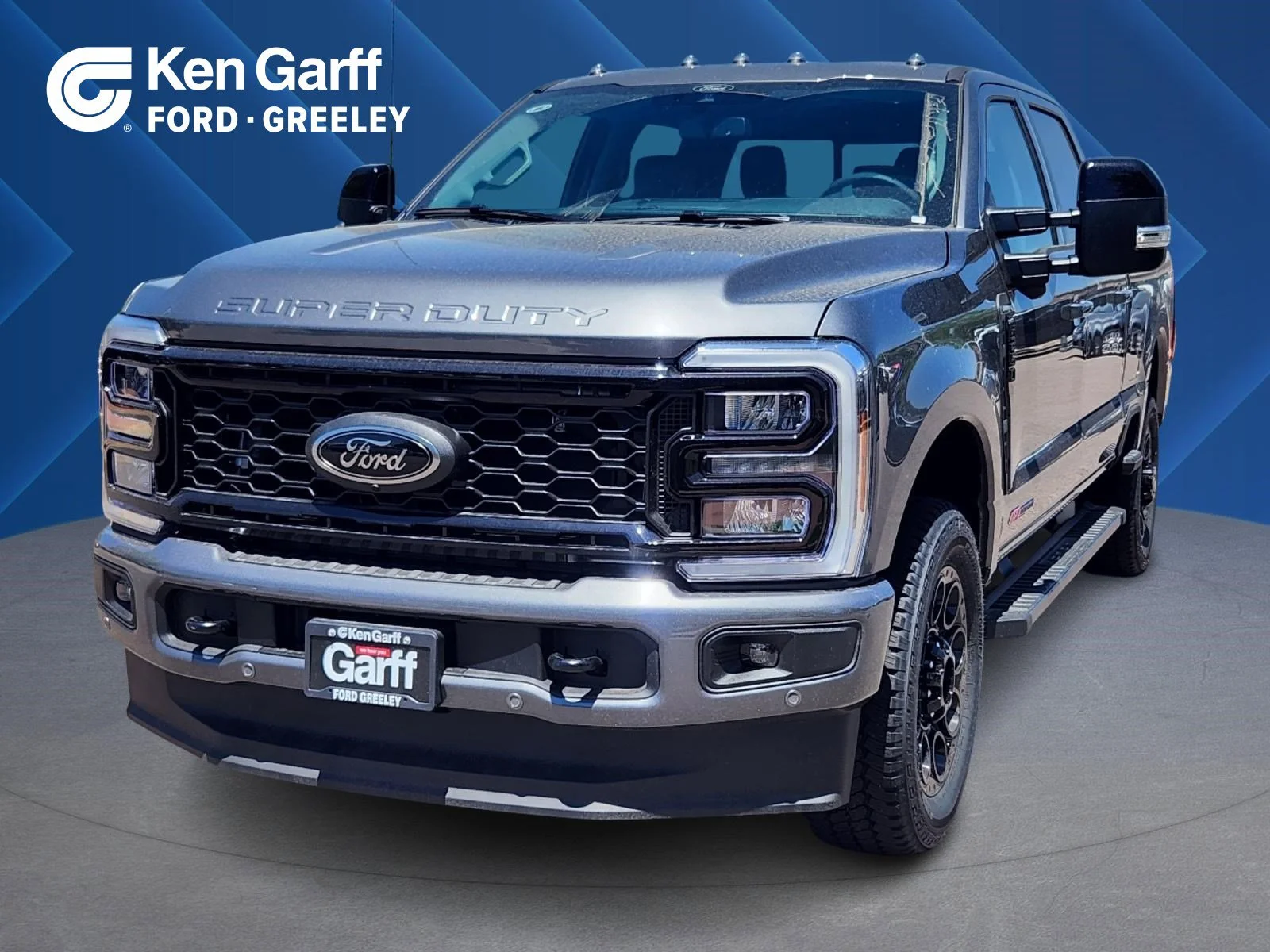 New 2026 Carbonized Gray Metallic Ford LARIAT image 1
