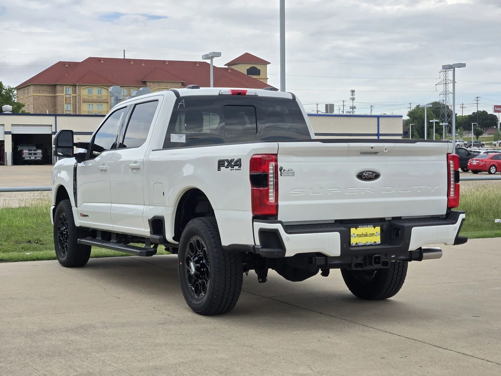 New 2026 Star White Metallic Tri-Coat Ford F-250® Lariat® image 3