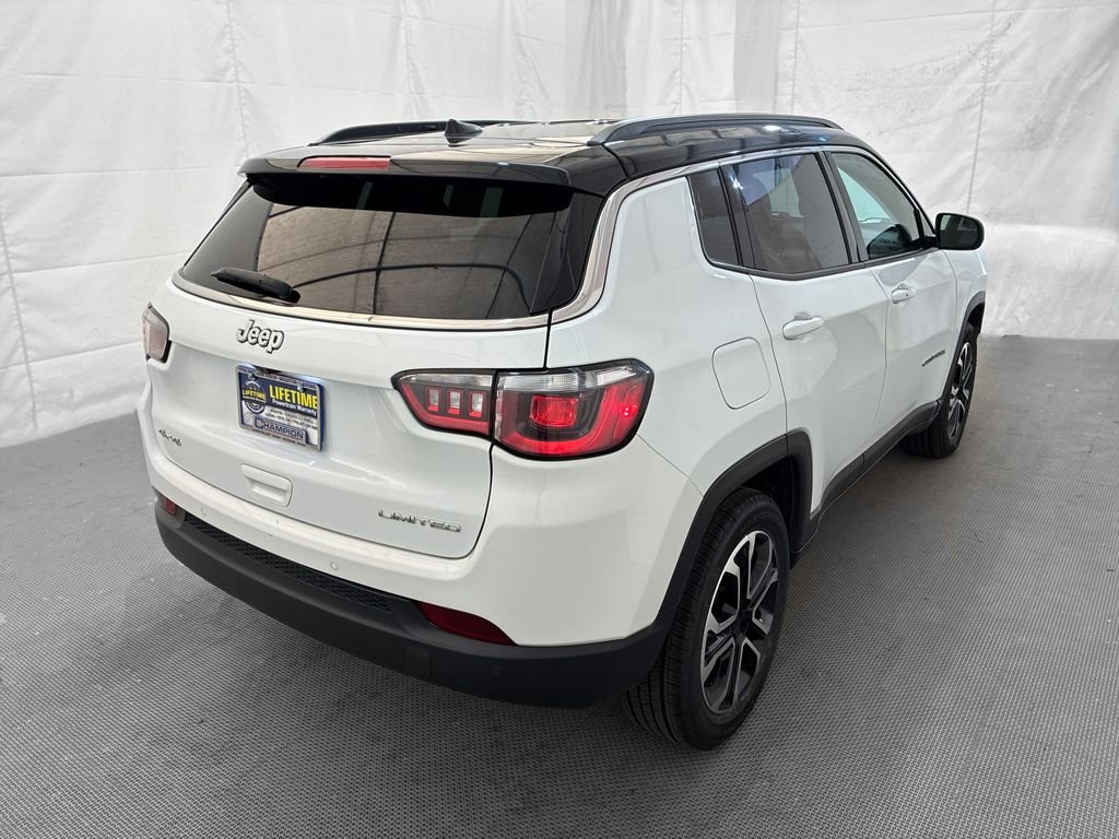 Used 2024 Bright White Clearcoat Jeep Limited image 7