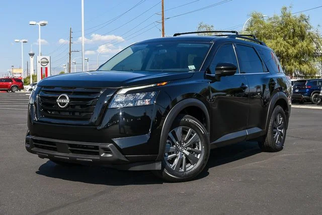Used 2023 Black Nissan SV image 1