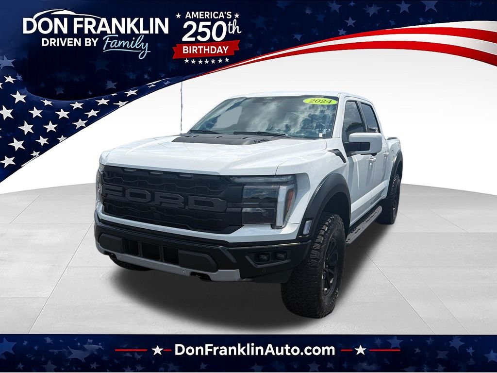 Used 2024 White Ford Raptor image 1