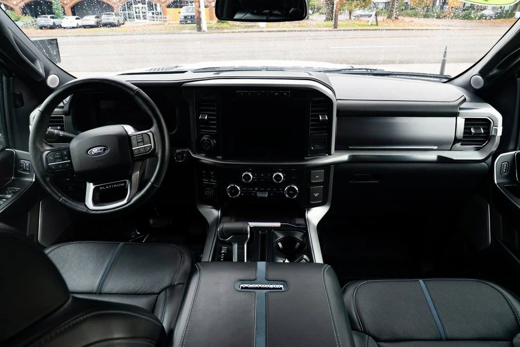 Used 2024 White Ford Platinum image 8