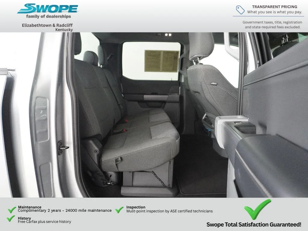 Used 2024 Iconic Silver Metallic Ford XLT image 10