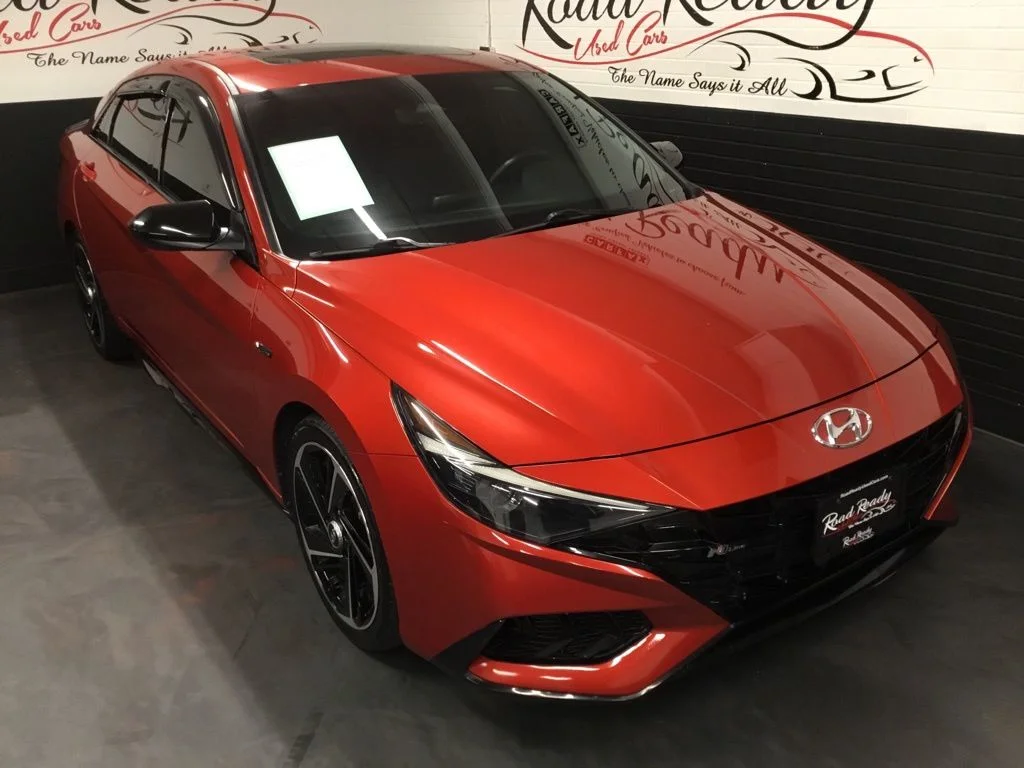 Used 2021 Orange Hyundai N Line image 2
