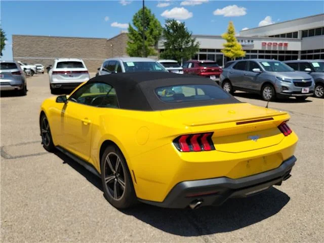 Used 2024 Yellow Splash Metallic Tri-Coat Ford EcoBoost Premium image 3