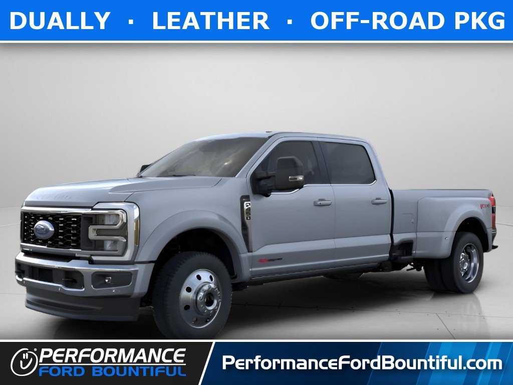 New 2026 Glacier Gray Metallic Tri-Coat Ford LARIAT image 1