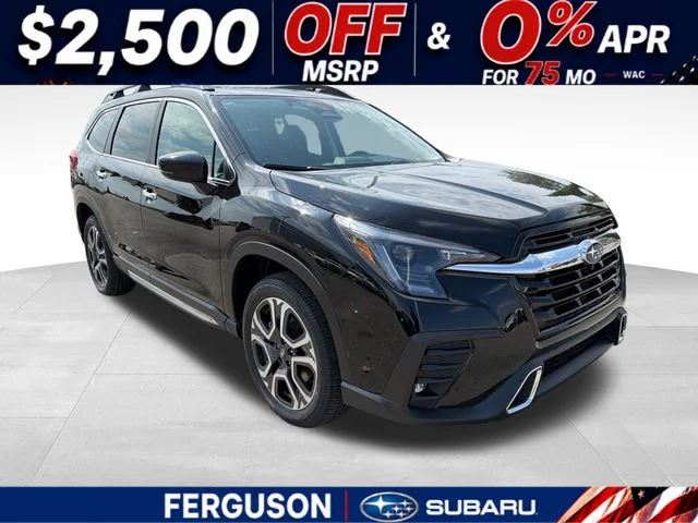 New 2026 CRYSTAL BLACK SILICA Subaru Touring 7-Passenger image 1