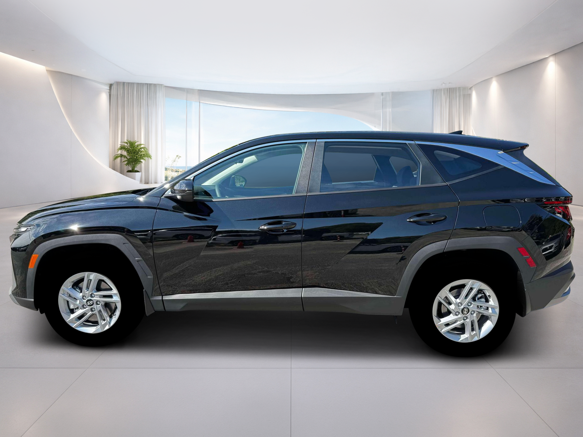 New 2026 Black Hyundai SE AWD image 3