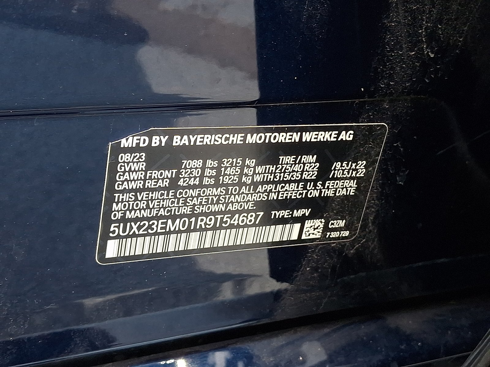 Used 2024 Tanzanite Blue II Metallic - C3Z BMW xDrive40i image 27