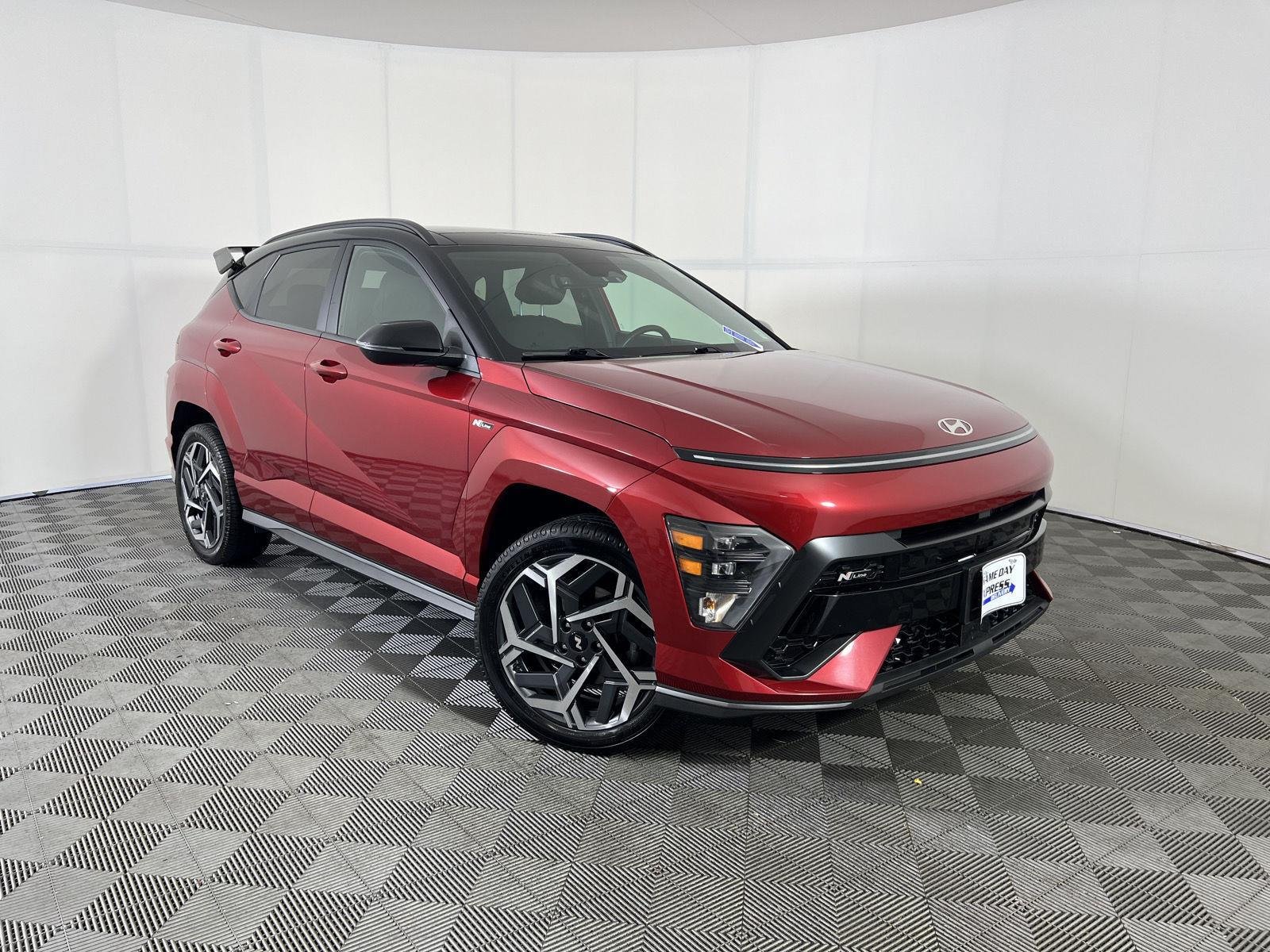 Used 2024 Ultimate Red Metallic w/Black Roof Hyundai N Line image 10