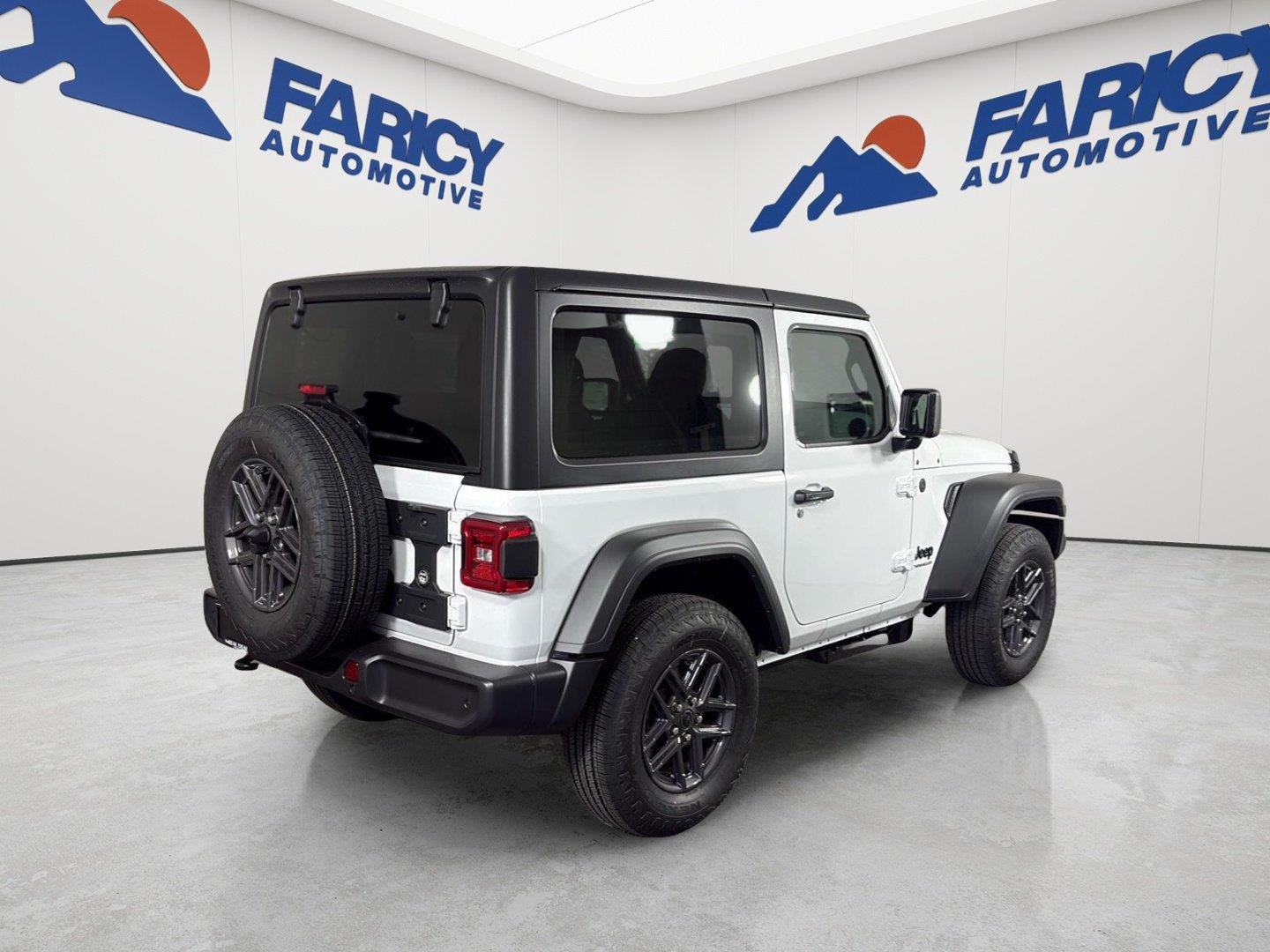 New 2026 Bright White Clear-Coat Exterior Paint Jeep Sport S image 5