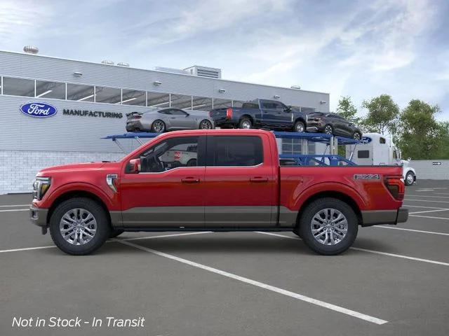 New 2026 Ruby Red Metallic Tinted Clearcoat Ford King Ranch image 4