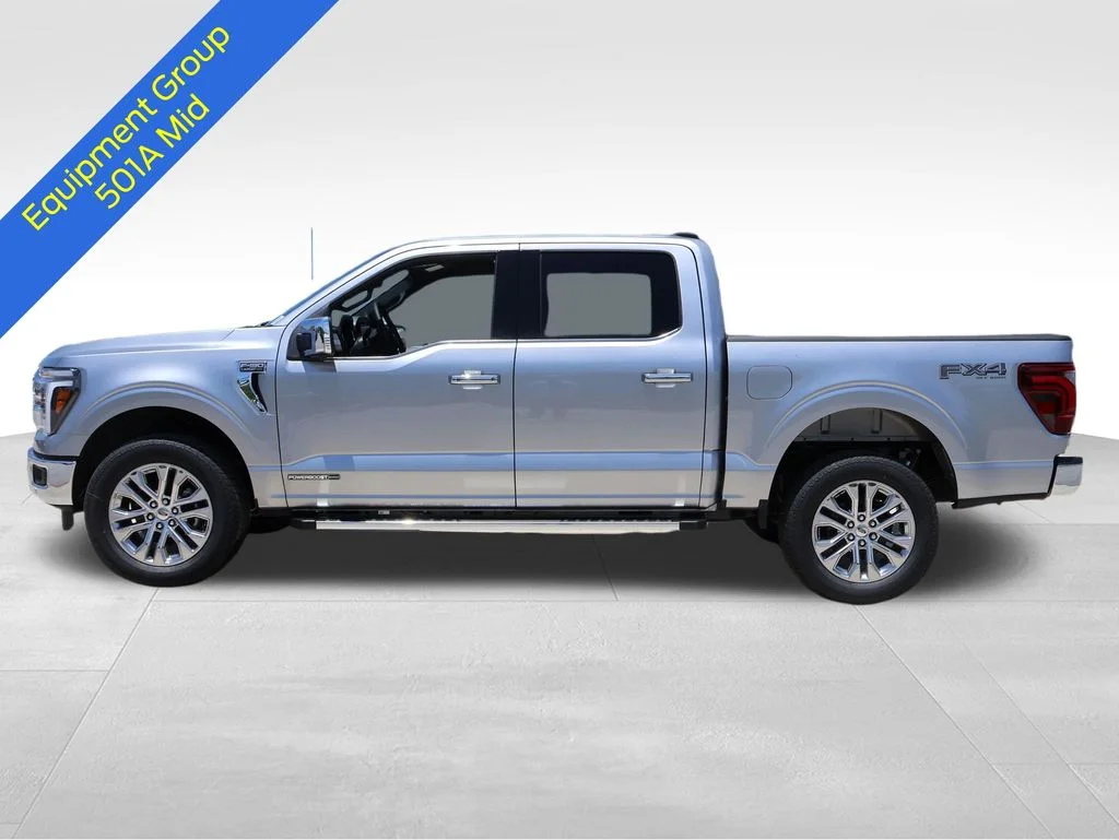New 2026 Iconic Silver Metallic Ford Lariat® image 2