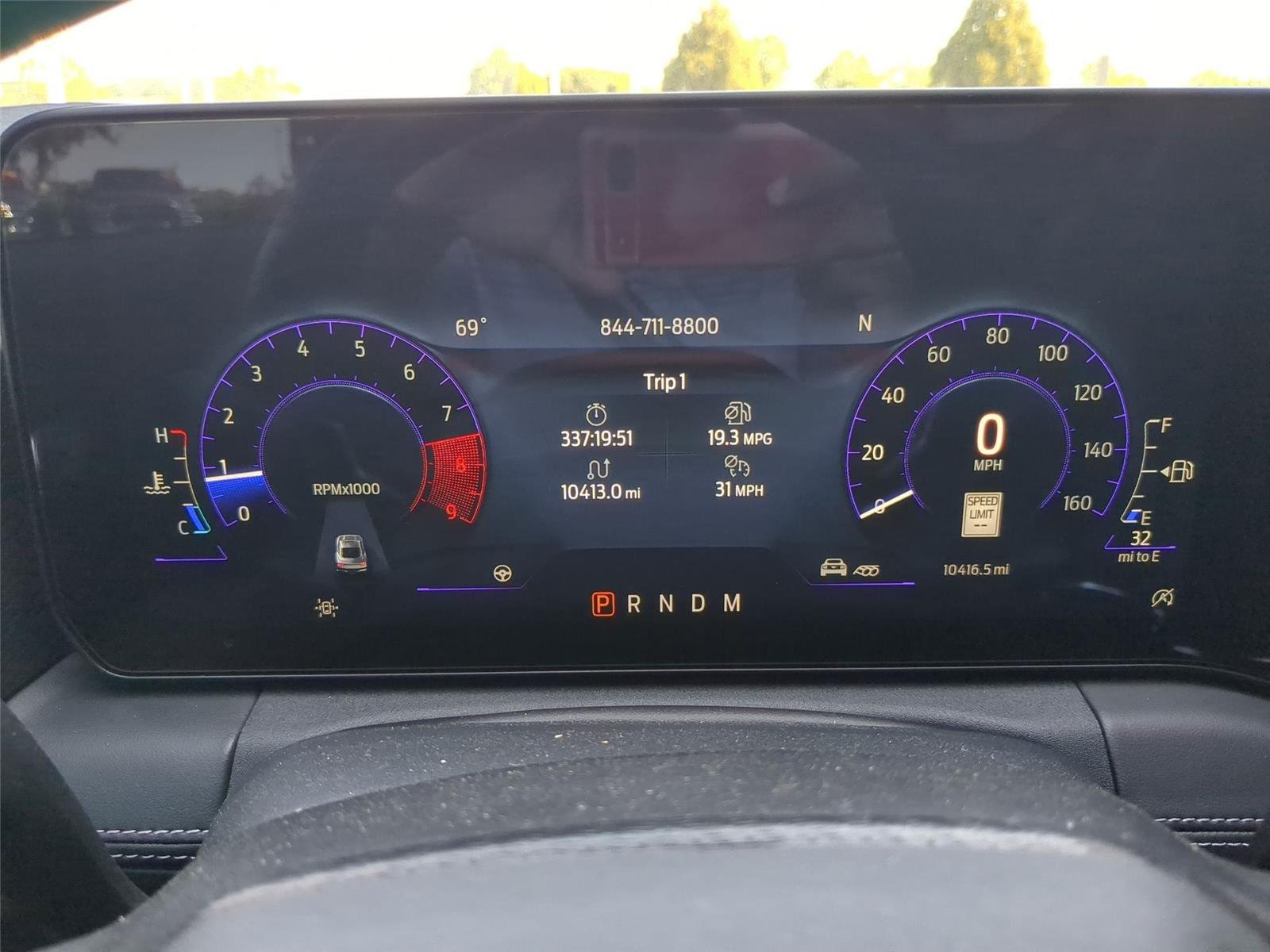 Used 2025 Shadow Black Ford GT Premium image 18