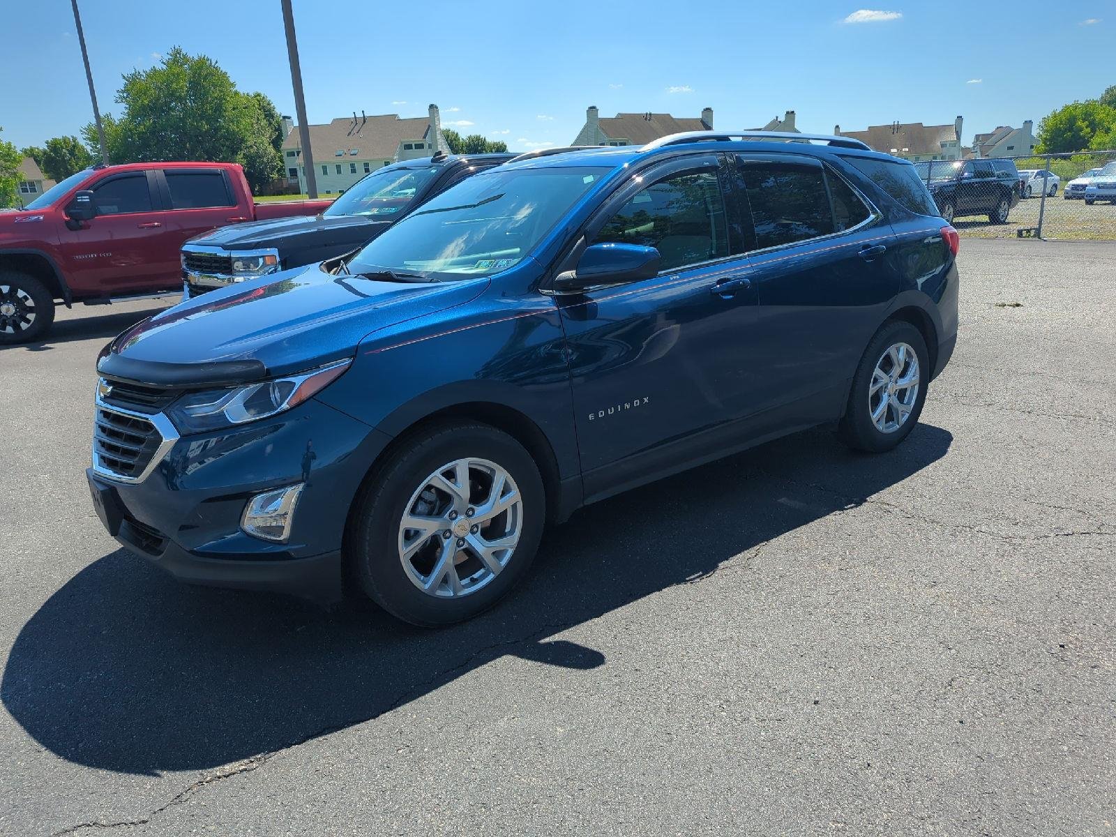 Used 2020 PACIFIC BLUE METALLIC Chevrolet LT image 3
