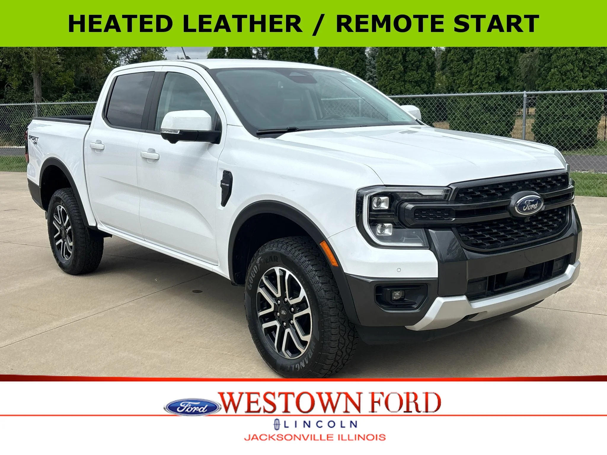 Used 2025 Oxford White Ford LARIAT image 1