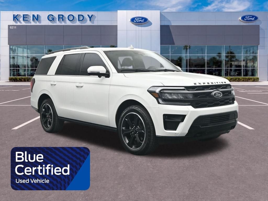 Certified Used 2023 White Ford Limited image 1