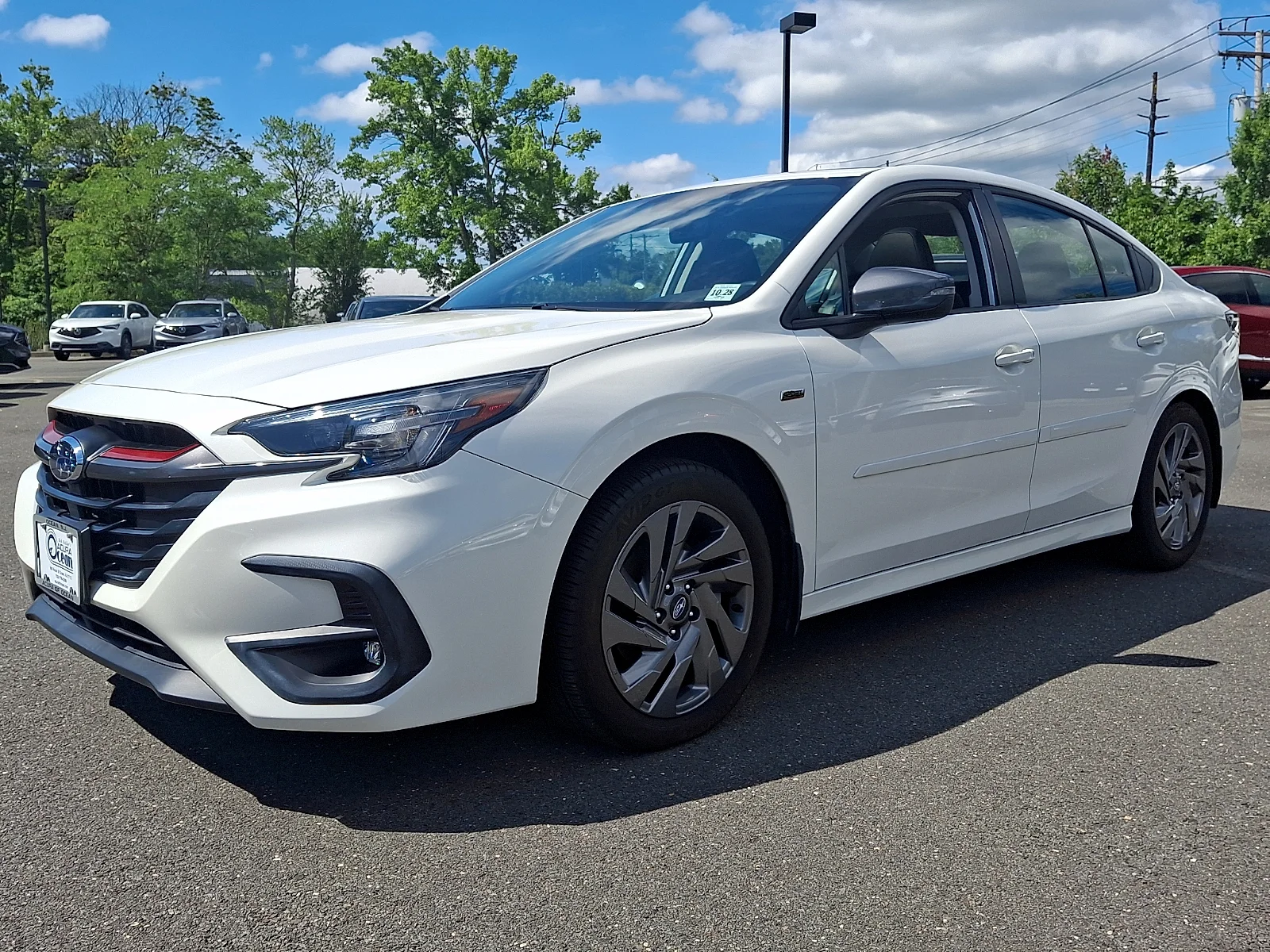 Used 2024 Crystal White Pearl - WH7 Subaru Sport image 3