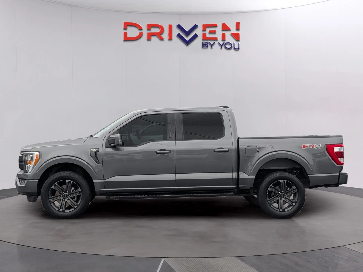 Used 2023 Carbonized Gray Ford LARIAT image 2