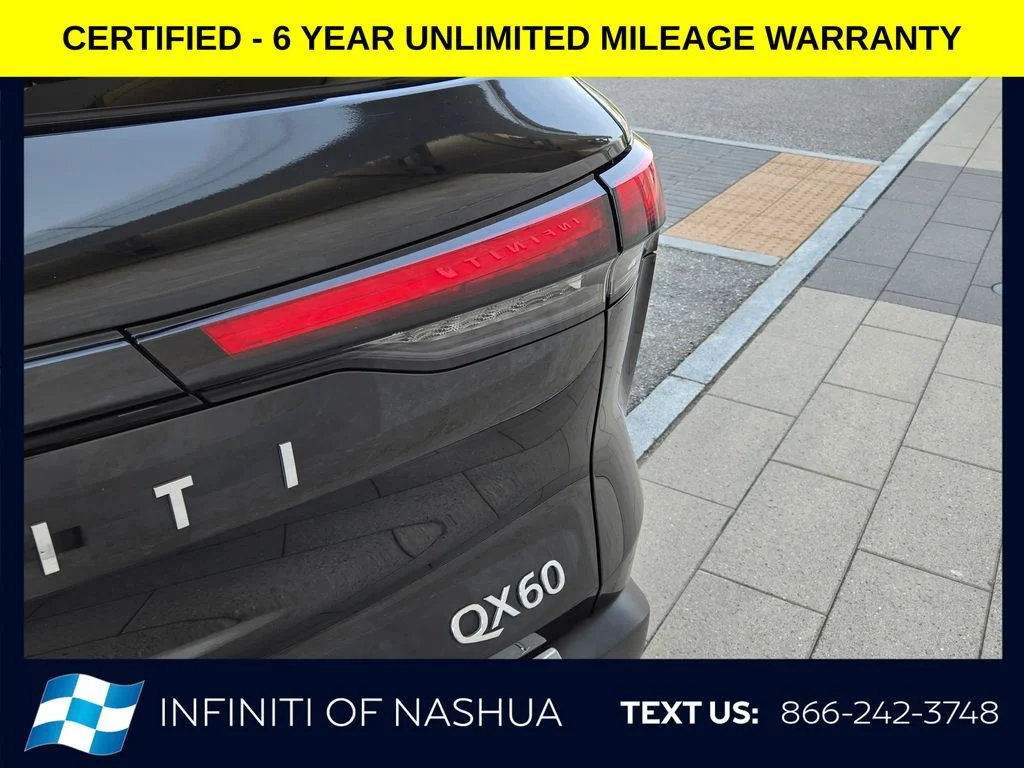 Certified Used 2023 Black INFINITI LUXE image 14