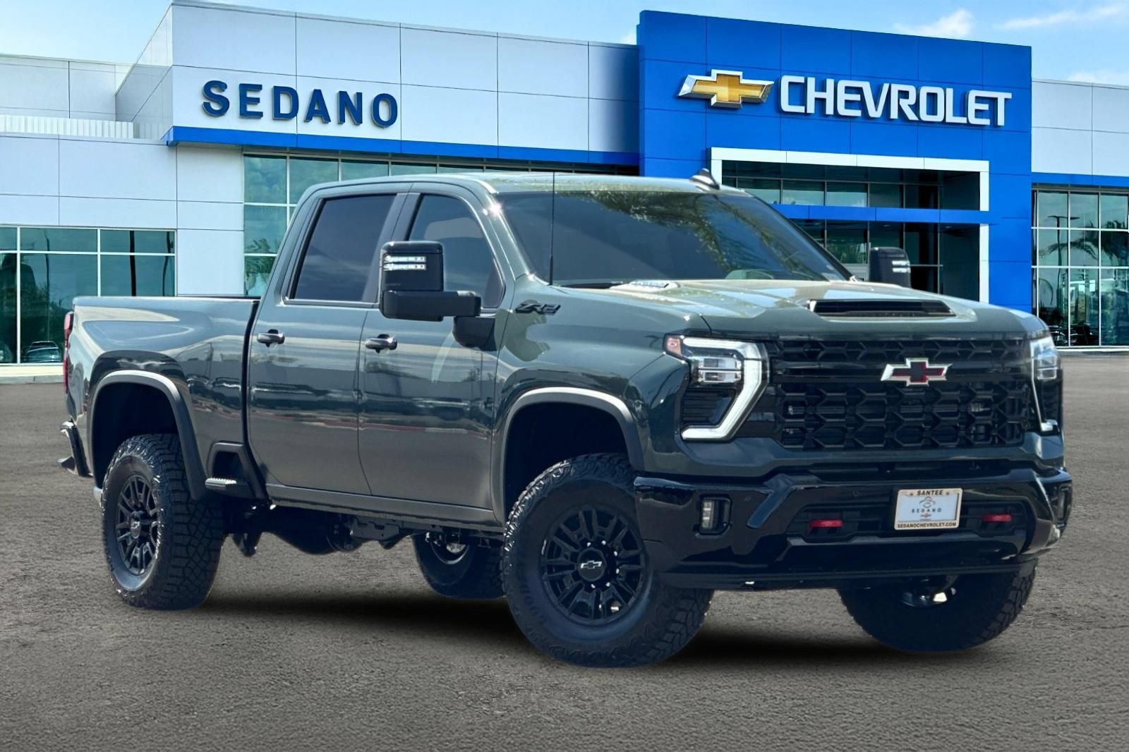 New 2026 Cypress Gray Chevrolet ZR2 image 2