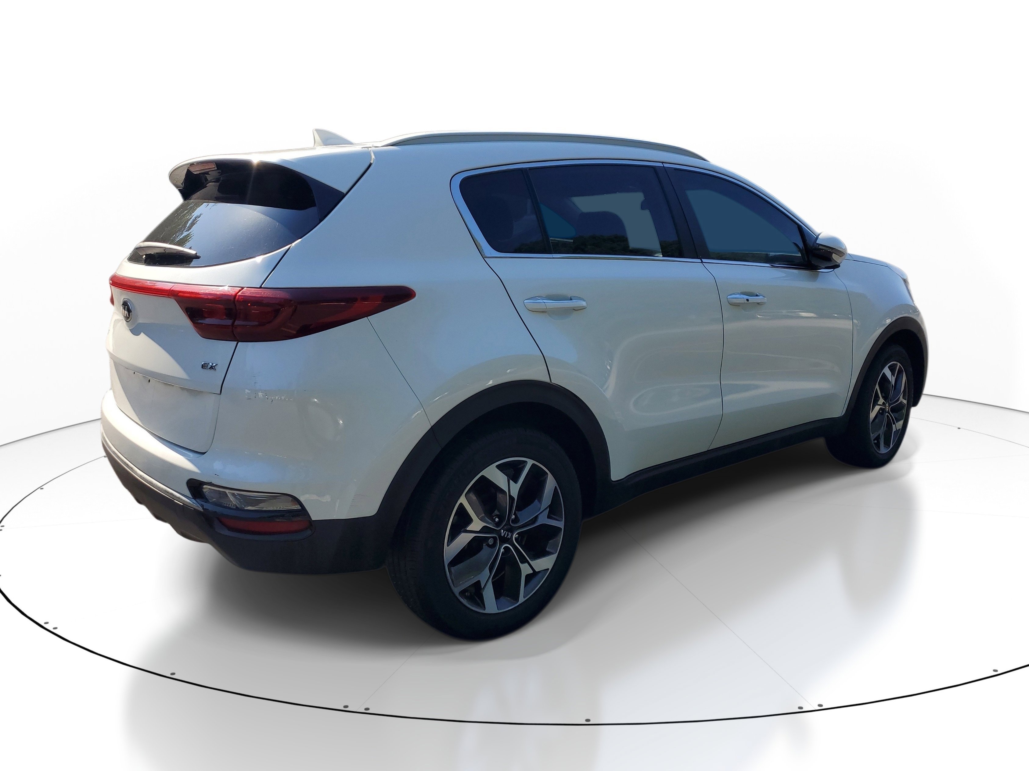 Used 2020 Snow White Pearl Kia EX image 5
