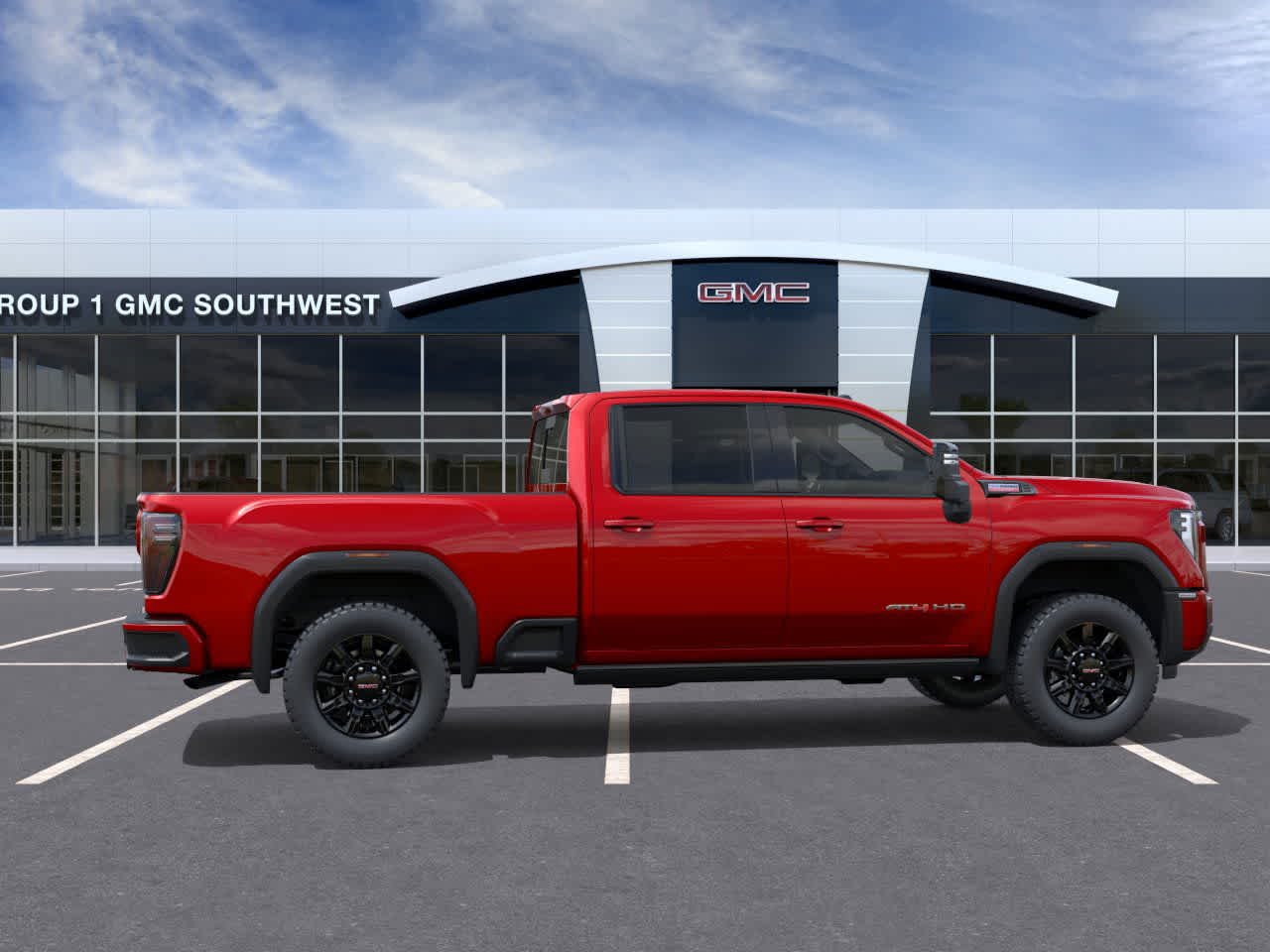 New 2026 Volcanic Red Tintcoat GMC AT4 image 5