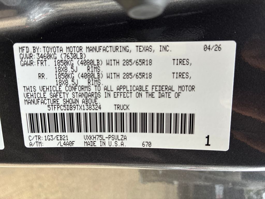 2026 Toyota Tundra TRD Pro - Photo 57