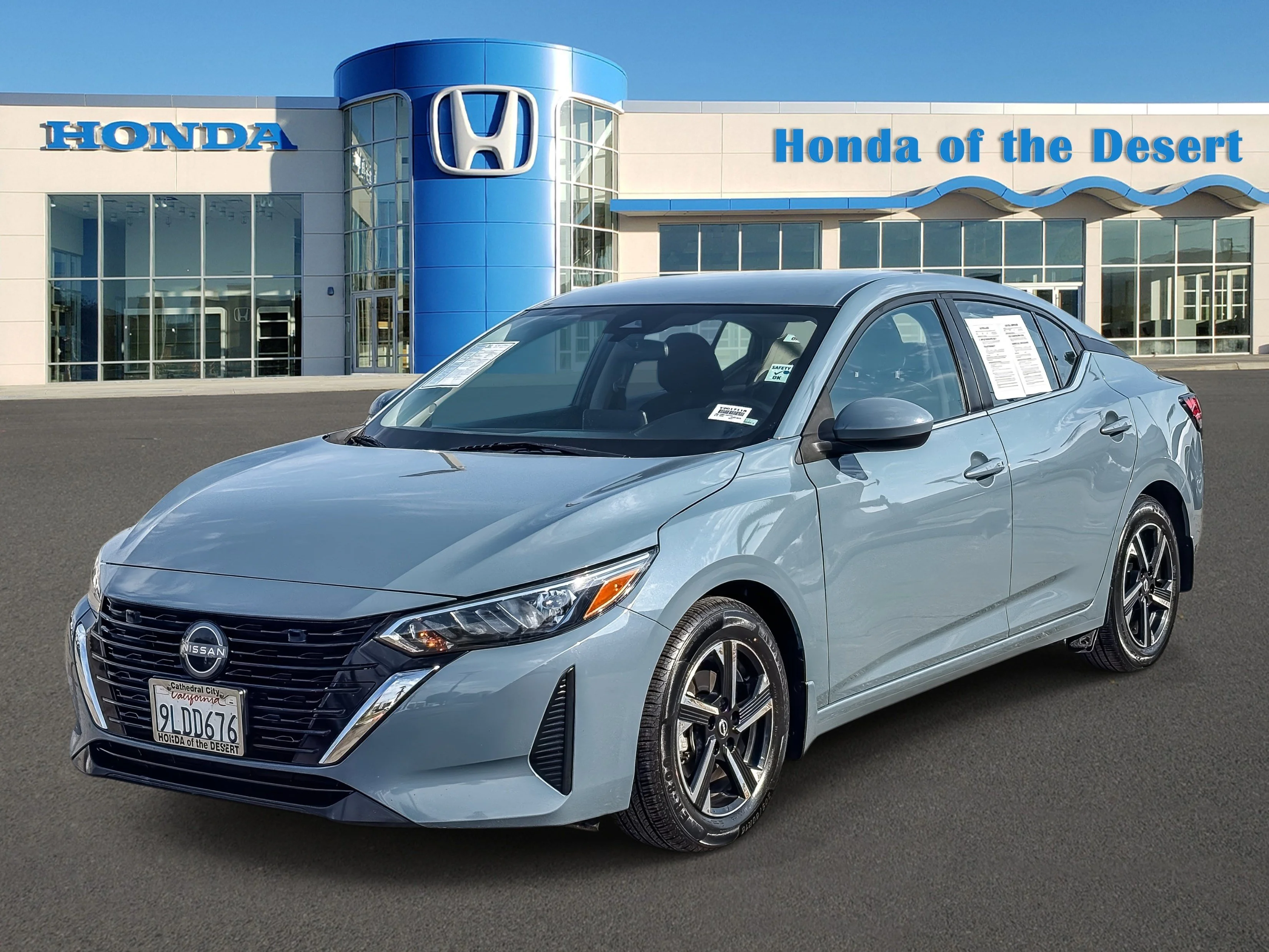 Used 2024 Atlantic Gray Metallic Nissan SV image 3