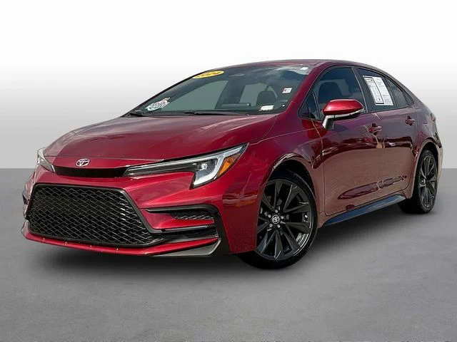 Used 2024 Red Toyota SE image 3