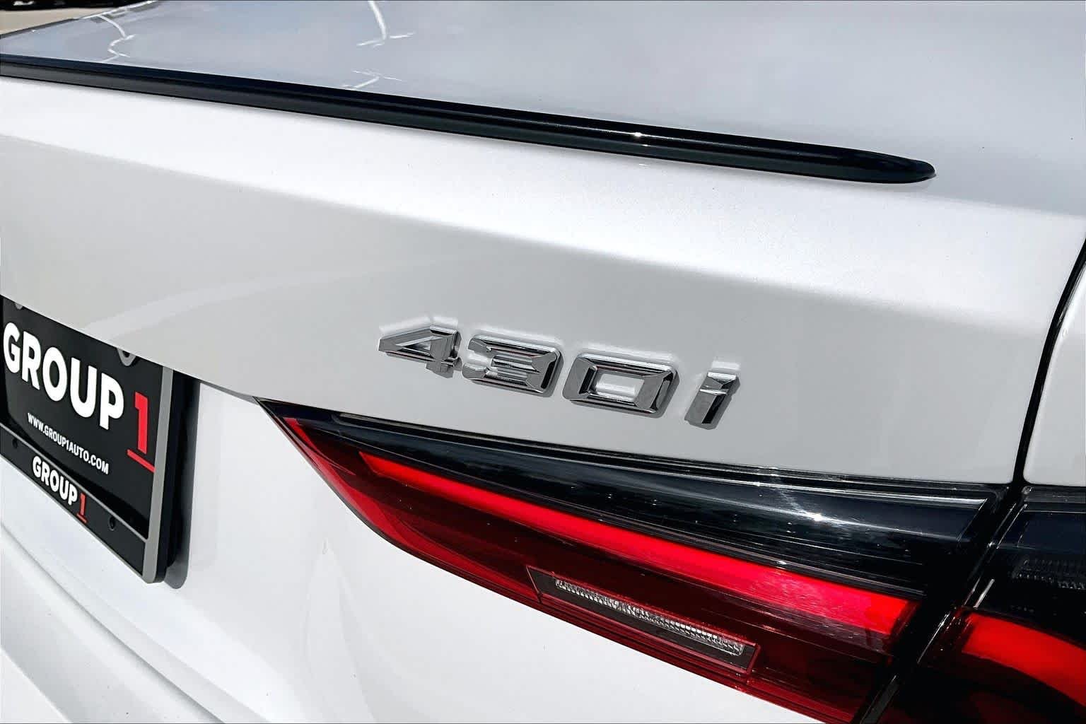 Used 2024 Mineral White Metallic BMW 430i xDrive image 8