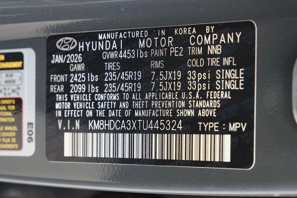 New 2026 Ecotronic Gray Pearl Hyundai SEL Premium image 25