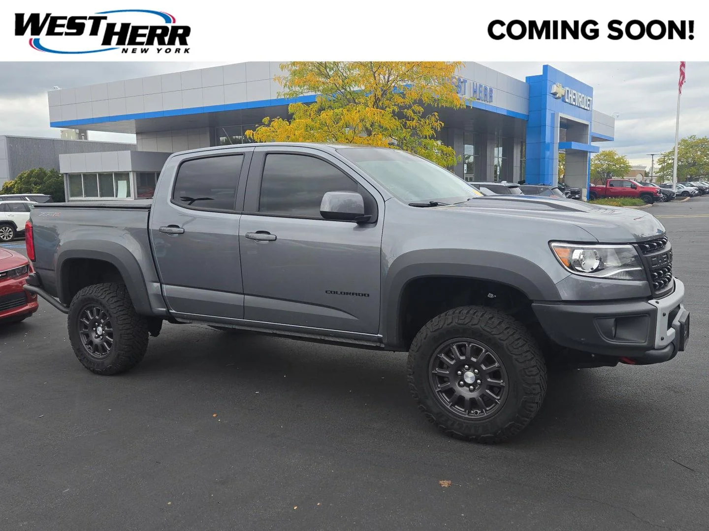 Used 2022 Satin Steel Metallic Chevrolet 4WD ZR2 image 1