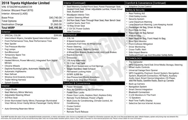 Used 2018 White Toyota Limited image 22