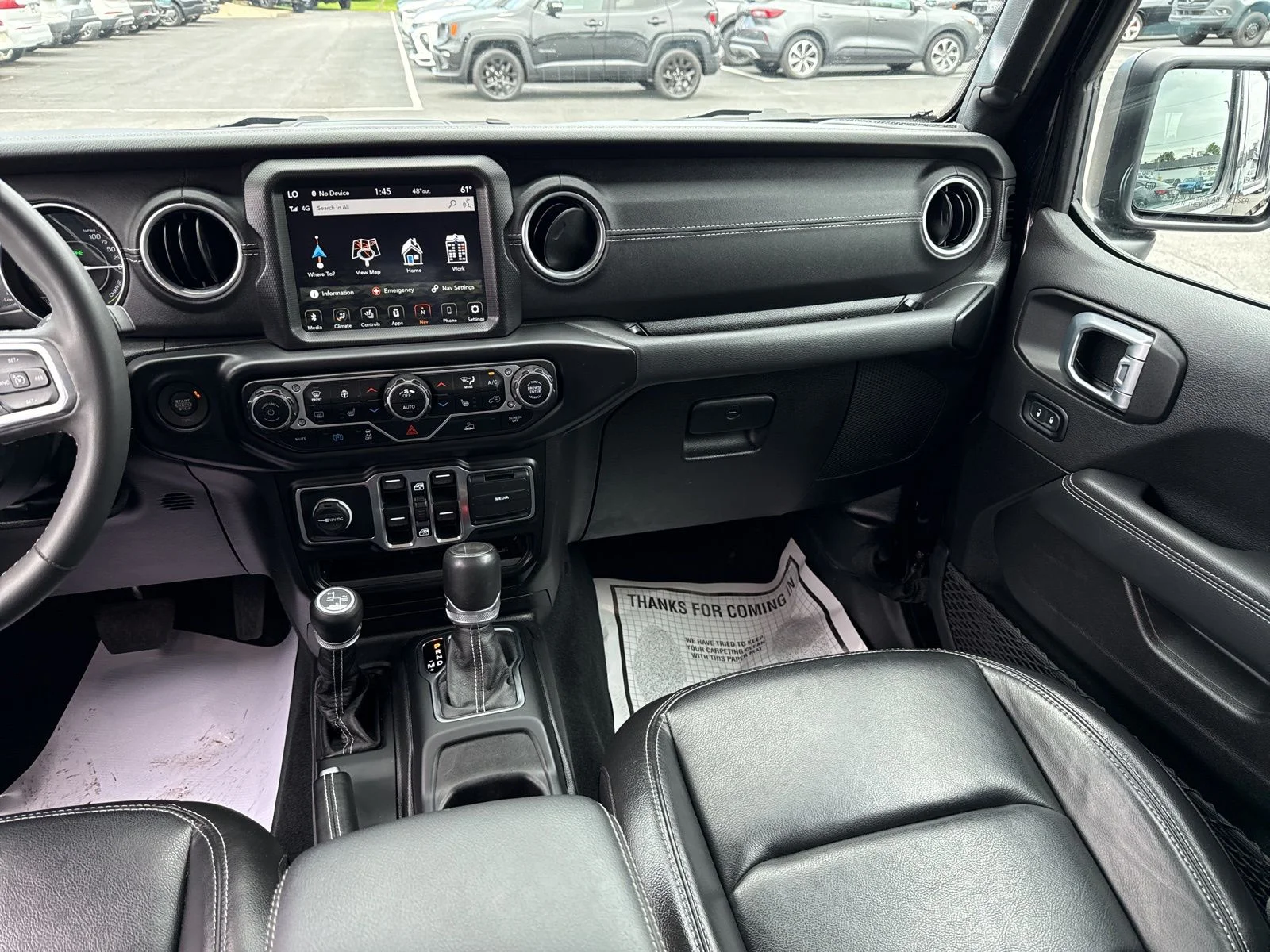 Used 2023 Black Clearcoat Jeep Sahara 4xe image 9