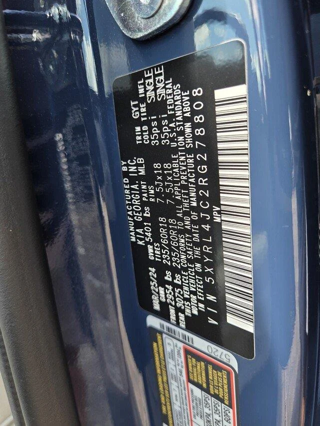 Used 2024 Midnight Lake Blue Kia S image 36