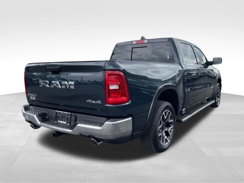 New 2026 Forged Blue Metallic Exterior Paint RAM Laramie image 5