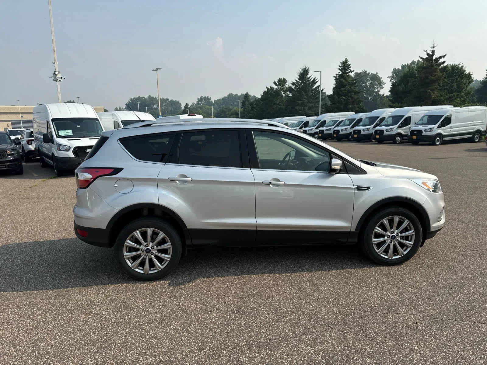 Used 2018 Ingot Silver Metallic Ford Titanium image 8