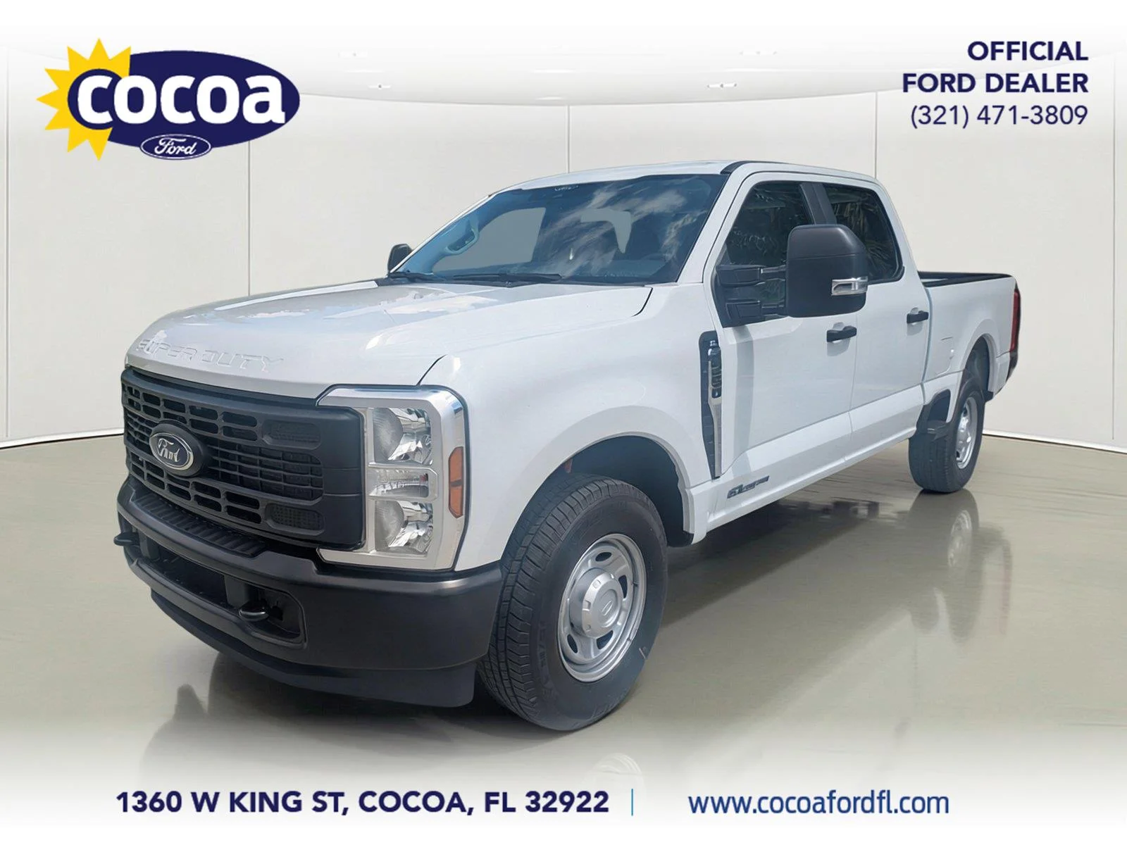 New 2026 Oxford White Ford F-250® XL image 1