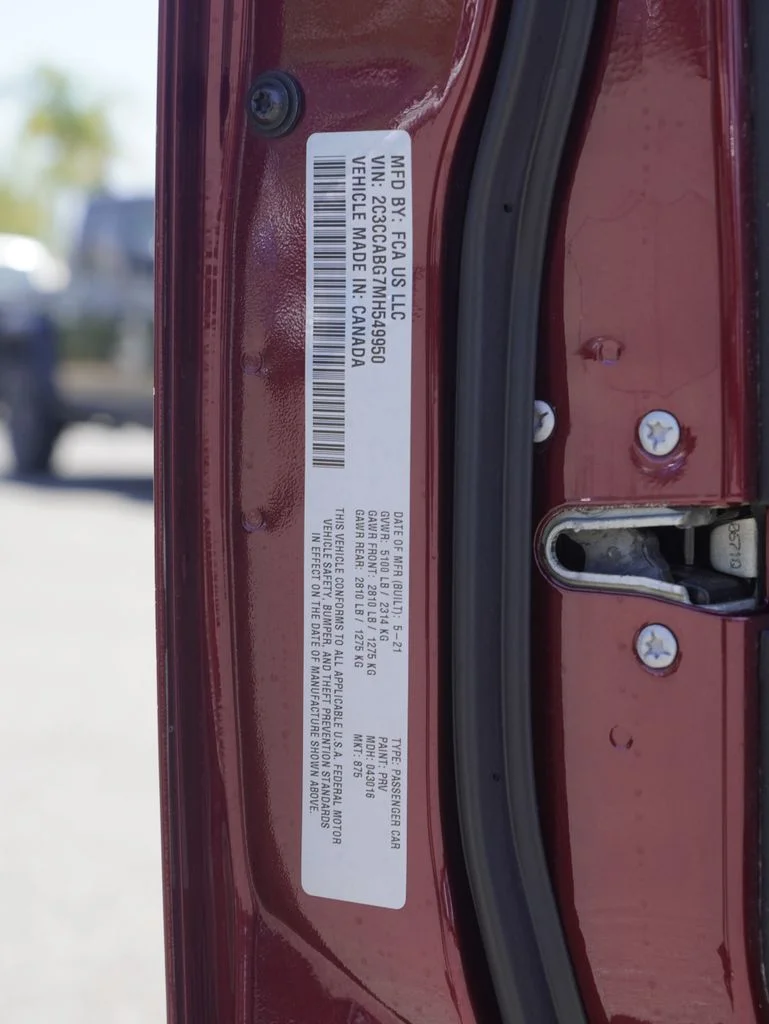 Used 2021 Red Chrysler S image 7
