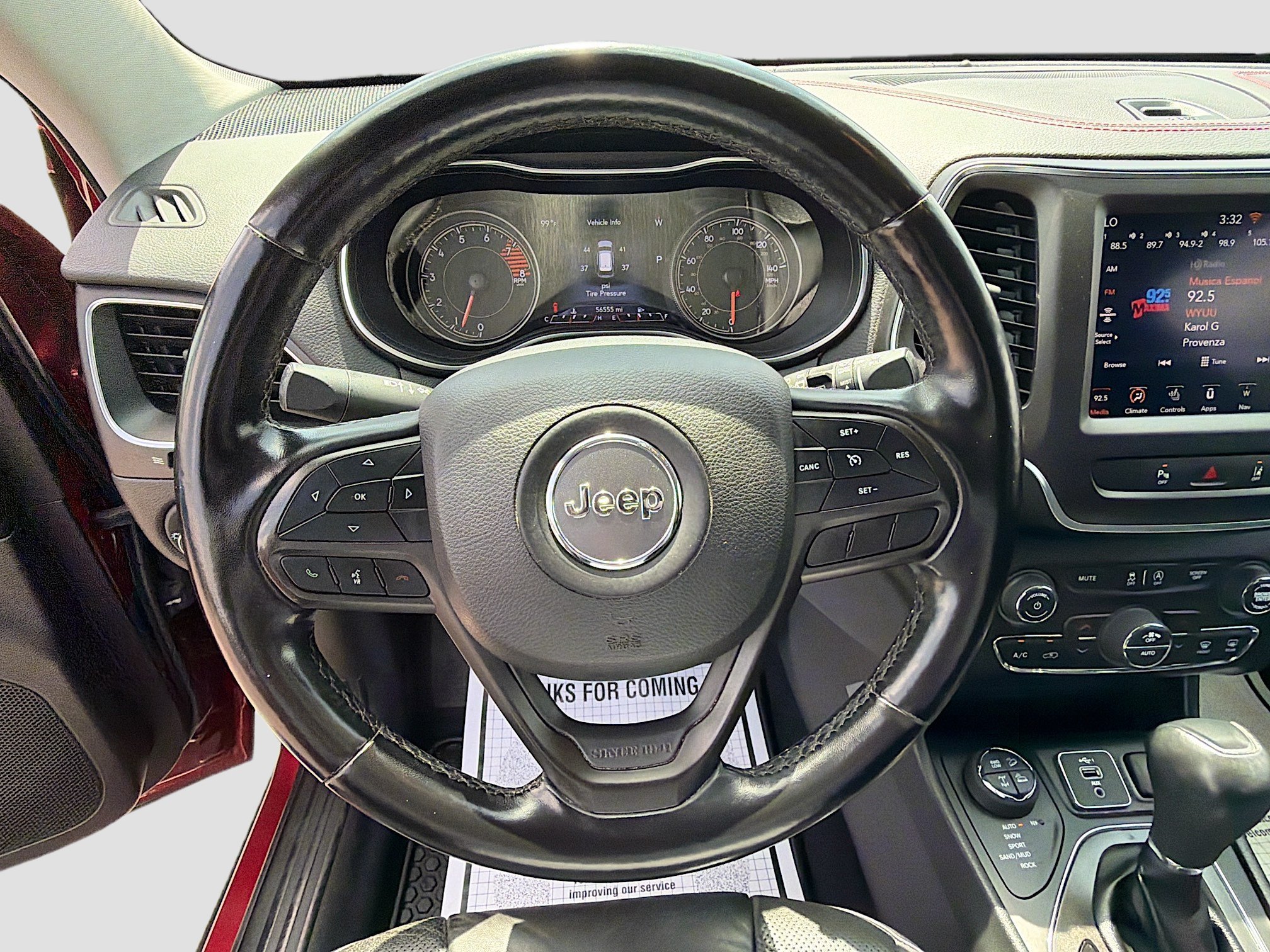 Used 2021 Velvet Red Pearlcoat Jeep Trailhawk image 40